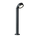 SLV Lampadaire d'ext�rieur ESKINA 80 POLE CCT rotatif, CCT Switch, inclinable IP65, anthrazit gradable