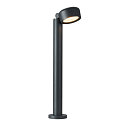 SLV Lampadaire d'ext�rieur ESKINA 80 POLE CCT rotatif, CCT Switch, inclinable IP65, anthrazit gradable