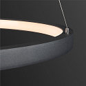 Luminaire � suspension ONE 60 DALI IP20, noir  gradable