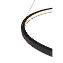 SLV LED Pendant luminaire ONE 80 DALI LED, 35W, 3000/4000K, 2000/2200lm, black