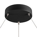 SLV LED Pendant luminaire ONE 80 DALI LED, 35W, 3000/4000K, 2000/2200lm, black