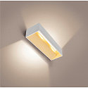 SLV Luminaire mural LOGS IN L DTW haut bas, Dim-To-Warm, indirect IP20, blanche gradable