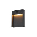 Luminaire mural d'ext�rieur FLATT SENSOR angulaire, avec capteur, CCT Switch IP54, anthrazit, mat 