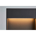 SLV Luminaire d'all�es FLATT POLE 65CM angulaire, CCT Switch IP65, anthrazit, mat 