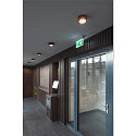 SLV Downlight FERA 25 CL DALI LED, mat, noir 