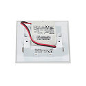 SLV Luminaire d'encastrement mural  MOBALA LED angulaire, asym�trique, indirect, commutable IP20, blanche 