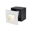 SLV Luminaire d'encastrement mural  MOBALA LED angulaire, asym�trique, indirect, commutable IP20, blanche 