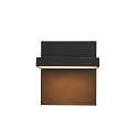 SLV LED Outdoor Wall luminaire ABRIDOR LED, 14W, 3000/4000K, 750lm, IP55, anthracite