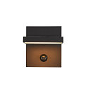 SLV LED Outdoor Wall luminaire ABRIDOR SENSOR LED, 14W, 3000/4000K, 750lm, IP54, anthracite