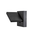 SLV LED Outdoor Wall luminaire ABRIDOR SENSOR LED, 14W, 3000/4000K, 750lm, IP54, anthracite