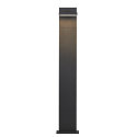 SLV Luminaire d'all�es ABRIDOR POLE 100 pivotant, CCT Switch, commutable IP55, anthrazit 