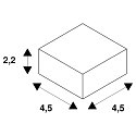 SLV SLV VALETO� Push switch module for dimming, IP20