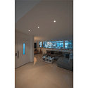 LED Ceiling recessed luminaire SENSER 12 LED, round, 470lm, IP20, white, 3000K