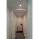 Plafonnier encastr� SENSER 12 DL angulaire IP20, blanche