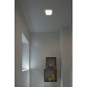 LED Ceiling recessed luminaire SENSER 18 LED, square, 820lm, IP20, white, 3000K