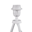 Lampe de table FENDA II TRIPOD BASIS avec interrupteur, sans abat-jour E27 IP20, noir 
