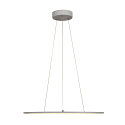 SLV LED Pendant luminaire PANEL 60 DALI LED, round, 42W, 110�, 3000K, 3150lm, gray