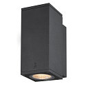 Premium-LED Outdoor Wall luminaire ENOLA SQUARE SINGLE CCT, IP65 IK02, S-size, 6W 3000 / 4000K 390 / 450lm 30�, CRi>90