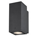 Premium-LED Outdoor Wall luminaire ENOLA SQUARE SINGLE CCT, IP65 IK02, S-size, 6W 3000 / 4000K 390 / 450lm 30�, CRi>90