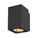 SLV Luminaire mural d'ext�rieur ENOLA SQUARE SINGLE CCT IP 65, anthrazit, transparent 