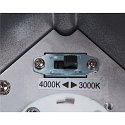Plafonnier ext�rieur ENOLA SQUARE CCT IP 65, anthrazit, transparent 