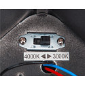 SLV Plafonnier ext�rieur ENOLA SQUARE CCT IP 65, anthrazit, transparent 