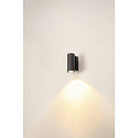 Luminaire mural d'ext�rieur ENOLA ROUND SINGLE CCT - S Bas, petit, CCT Switch IP65, anthrazit 