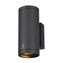 Luminaire mural d�ext�rieur ENOLA ROUND UP/DOWN CCT - M haut bas, CCT Switch, m�dium IP65, anthrazit 