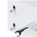 SLV Luminaire mural QUADRASS SPOT avec spot LED E27, laiteux, blanche