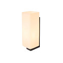 SLV Luminaire mural QUADRASS INDOOR E27, laiteux, noir 