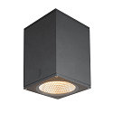 SLV Plafonnier ext�rieur ENOLA SQUARE CCT IP 65, anthrazit, transparent 