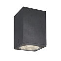 SLV Plafonnier ext�rieur ENOLA SQUARE CCT IP 65, anthrazit, transparent 