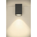 SLV Plafonnier ext�rieur ENOLA SQUARE CCT IP 65, anthrazit, transparent 