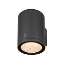 SLV Luminaire mural d'ext�rieur ENOLA ROUND SINGLE CCT - L Bas, grand, CCT Switch IP65, anthrazit 