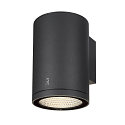 SLV Luminaire mural d'ext�rieur ENOLA ROUND SINGLE CCT - L Bas, grand, CCT Switch IP65, anthrazit 