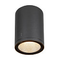 SLV Premium-LED Outdoor Ceiling luminaire ENOLA ROUND CCT, IP65 IK02, L-size, 35W 3000 / 4000K 2500 / 2800lm 38, CRi>90, anthracite