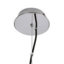 SLV Luminaire à suspension PANTILO CONVEX 40 E27, chrome