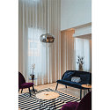 SLV Luminaire à suspension PANTILO CONVEX 40 E27, chrome
