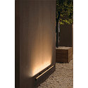 SLV Outdoor LED Profile GALEN 120 SP LED, Single Colour, CCT switch, 3000/4000K, 3000/3100lm, IP65, anthracite