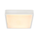 SLV Plafonnier ext�rieur AINOS SQUARE carr�, CCT Switch IP 65, blanche 