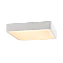 Plafonnier ext�rieur AINOS SQUARE SENSOR avec capteur, carr�, CCT Switch IP65, blanche 