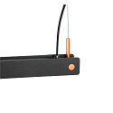 Luminaire à suspension NOYA PD PHASE CCT Switch IP20, laiteux, noir