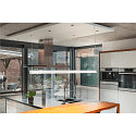 SLV LED Pendant luminaire NOYA PD PHASE, CCT switch, 2700/3000K, 1861/2025lm, IP20, white
