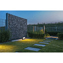SLV LED Outdoor luminaire L-LINE OUT 30 FL LED Floor lamp, CCT switch, 3000/4000K, 800/810lm, IP65, anthracite