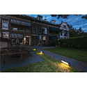 SLV LED Outdoor luminaire L-LINE OUT 30 FL LED Floor lamp, CCT switch, 3000/4000K, 800/810lm, IP65, anthracite