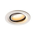 Plafonnier encastr� NUMINOS DL M pivotant, rotatif IP20, blanche