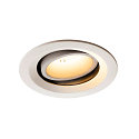 Plafonnier encastr� NUMINOS DL M pivotant, rotatif IP20, blanche