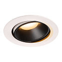 LED Ceiling recessed luminaire NUMINOS DL XL, 2700K, IP20, rotatable / pivotable, 55�, 3300lm, UGR 22, white/black