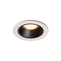 Plafonnier encastr� NUMINOS DL S - 40� rigide, pour VDU, courant constant, commutable, reculer IP20 / IP44, blanche 