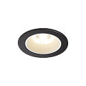 LED Ceiling recessed luminaire NUMINOS DL S, 4000K, IP20, 20�, 790lm, UGR 19, black/white